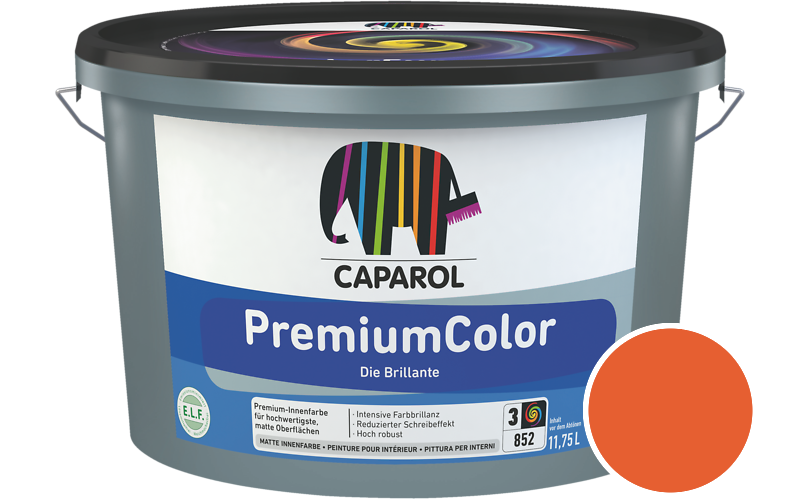 Caparol PremiumColor 2,5L Innenfarbe / Getnt im Farbton Laser 30