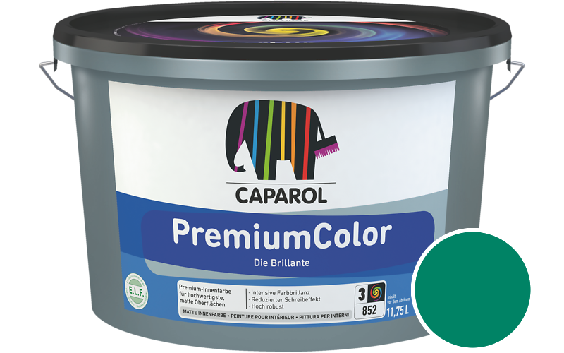 Caparol PremiumColor 2,5L Innenfarbe / Get�nt im Farbton Laser 70