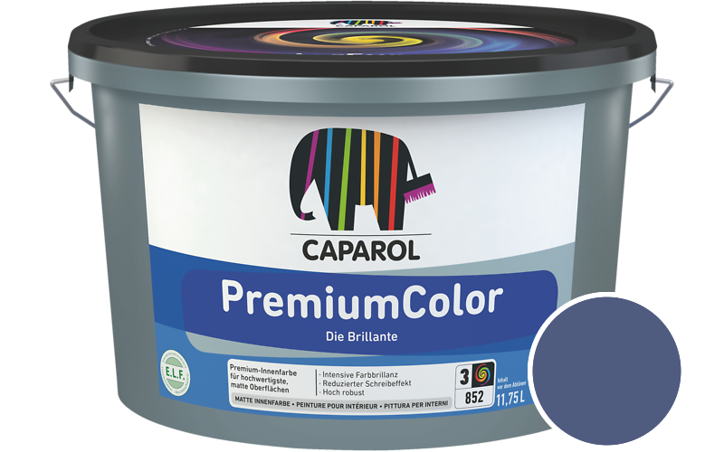 Caparol PremiumColor 12,5L Innenfarbe / Getnt im Farbton Lavendel 170