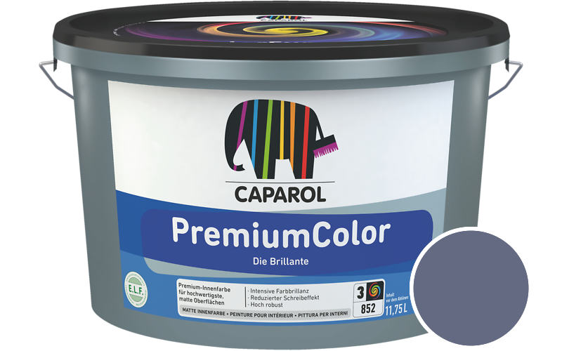 Caparol PremiumColor 7,5L Innenfarbe / Getnt im Farbton Lavendel 70