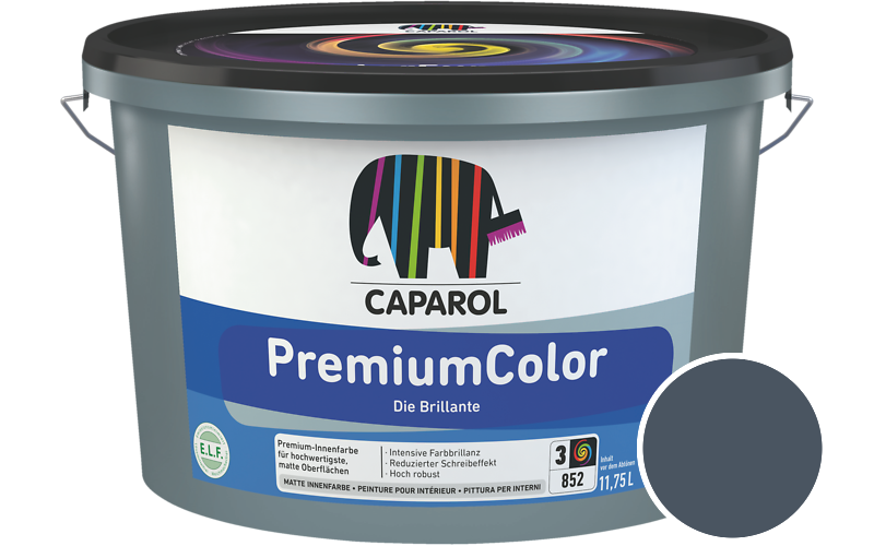 Caparol PremiumColor 12,5L Innenfarbe / Get�nt im Farbton Lazur 65