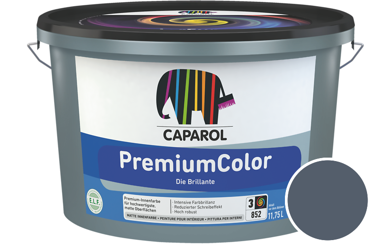 Caparol PremiumColor 2,5L Innenfarbe / Get�nt im Farbton Lazur 70