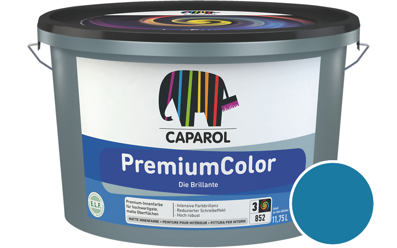 Caparol PremiumColor 7,5L Innenfarbe / Getnt im Farbton Marin 65