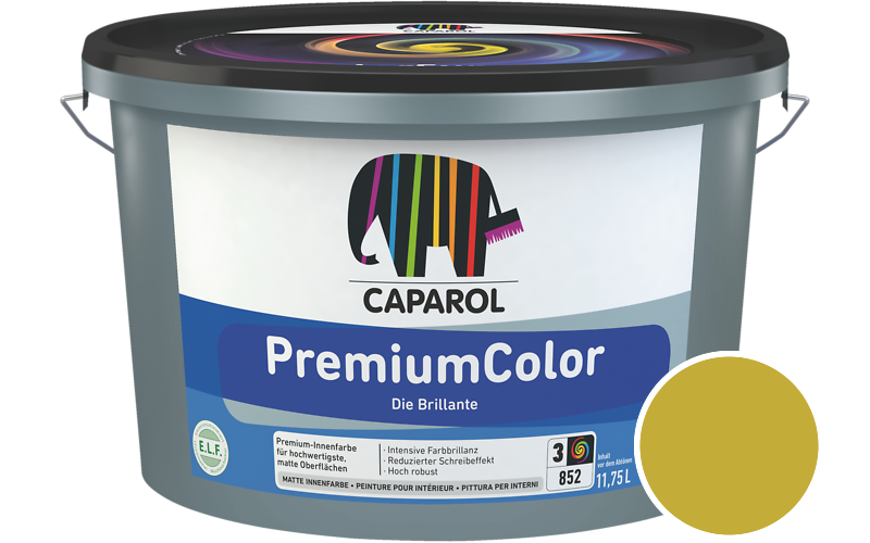 Caparol PremiumColor 7,5L Innenfarbe / Getnt im Farbton Melisse 95