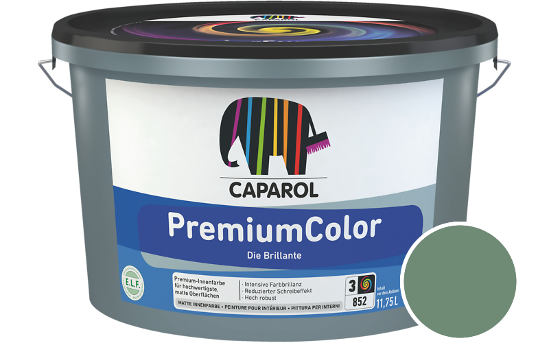 Caparol PremiumColor 7,5L Innenfarbe / Getnt im Farbton Mint 40
