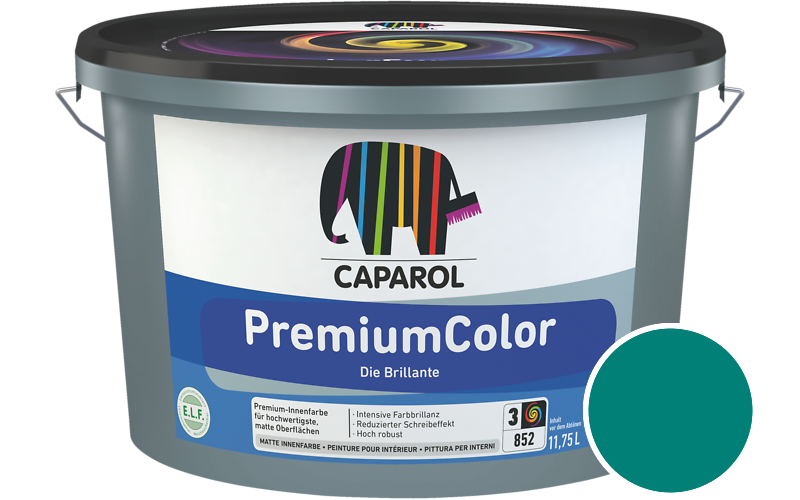Caparol PremiumColor 7,5L Innenfarbe / Getnt im Farbton Peru 20