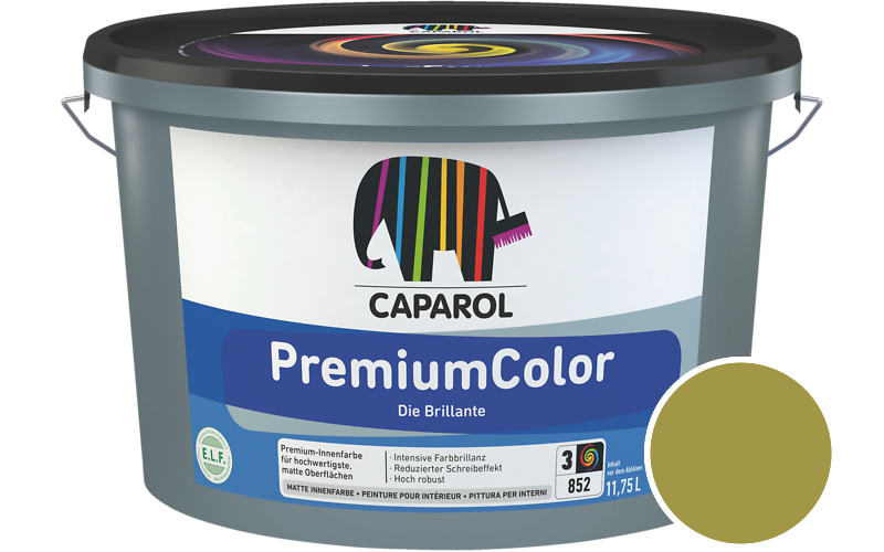 Caparol PremiumColor 7,5L Innenfarbe / Getnt im Farbton Tundra 125