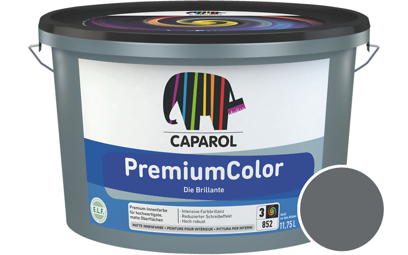 Caparol PremiumColor 2,5L Innenfarbe / Getnt im Farbton Venato 15