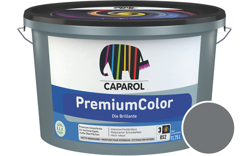 Caparol PremiumColor 2,5L Innenfarbe / Getnt im Farbton Venato 20