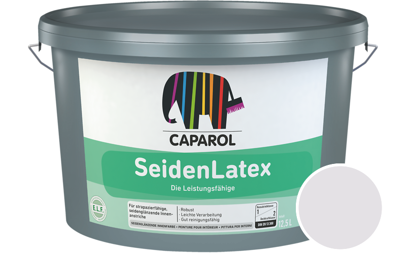 Caparol SeidenLatex 12,5L Latexfarbe / Getnt im Farbton Amethyst 90