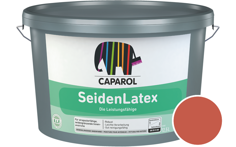 Caparol SeidenLatex 7,5L Latexfarbe / Getnt im Farbton Cameo 155