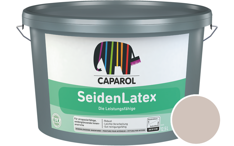 Caparol SeidenLatex 7,5L Latexfarbe / Getnt im Farbton Ceramic 30