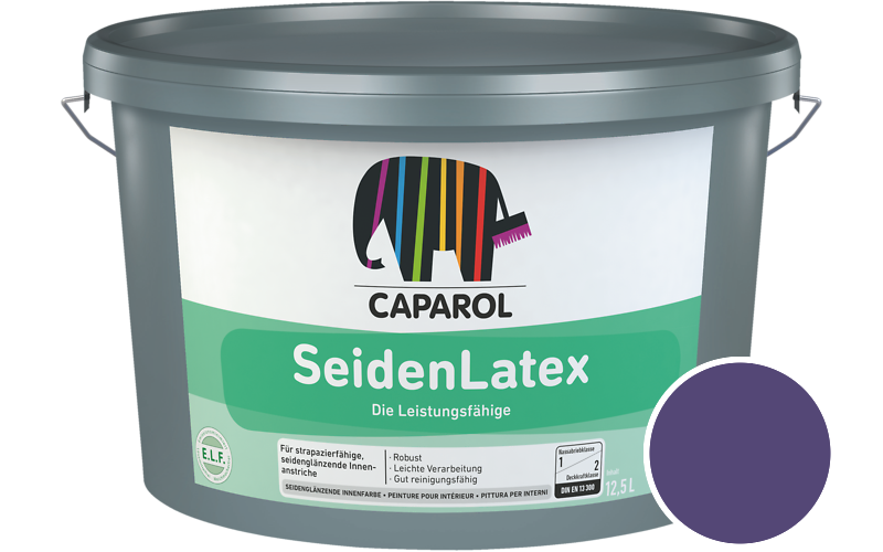 Caparol SeidenLatex 7,5L Latexfarbe / Getnt im Farbton Diva 15