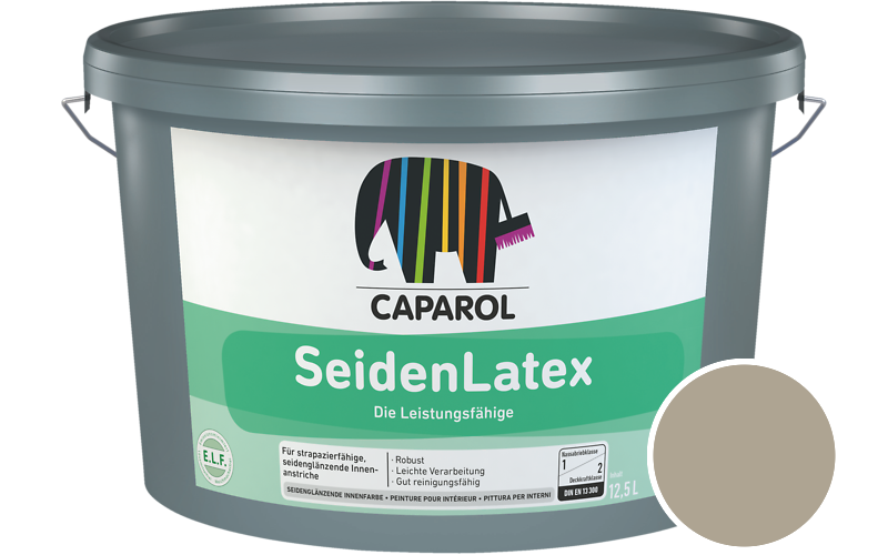 Caparol SeidenLatex 12,5L Latexfarbe / Getnt im Farbton Ginster 5