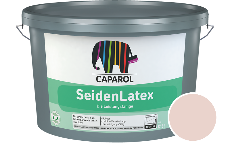Caparol SeidenLatex 12,5L Latexfarbe / Get�nt im Farbton Korall 55