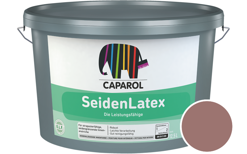 Caparol SeidenLatex 7,5L Latexfarbe / Getnt im Farbton Korall 70