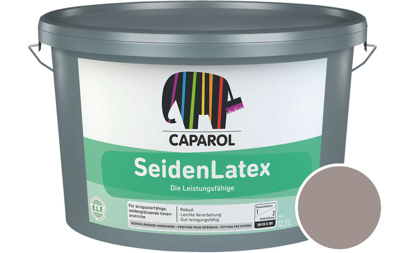 Caparol SeidenLatex 7,5L Latexfarbe / Getnt im Farbton Magma 20
