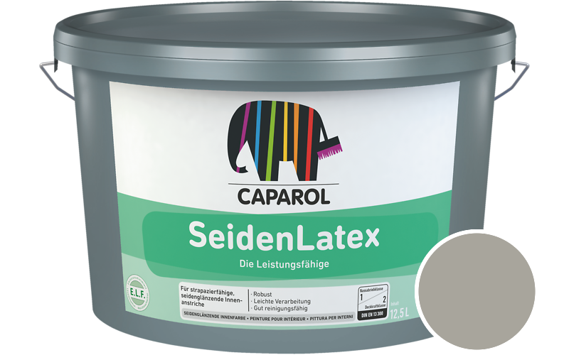 Caparol SeidenLatex 5L Latexfarbe / Getnt im Farbton Mai 15