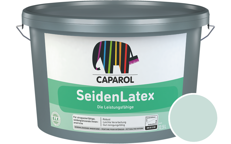 Caparol SeidenLatex 12,5L Latexfarbe / Getnt im Farbton Odenwald 16