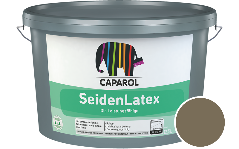 Caparol SeidenLatex 12,5L Latexfarbe / Getnt im Farbton Palazzo 160