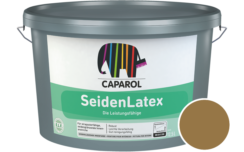 Caparol SeidenLatex 7,5L Latexfarbe / Getnt im Farbton Palazzo 245