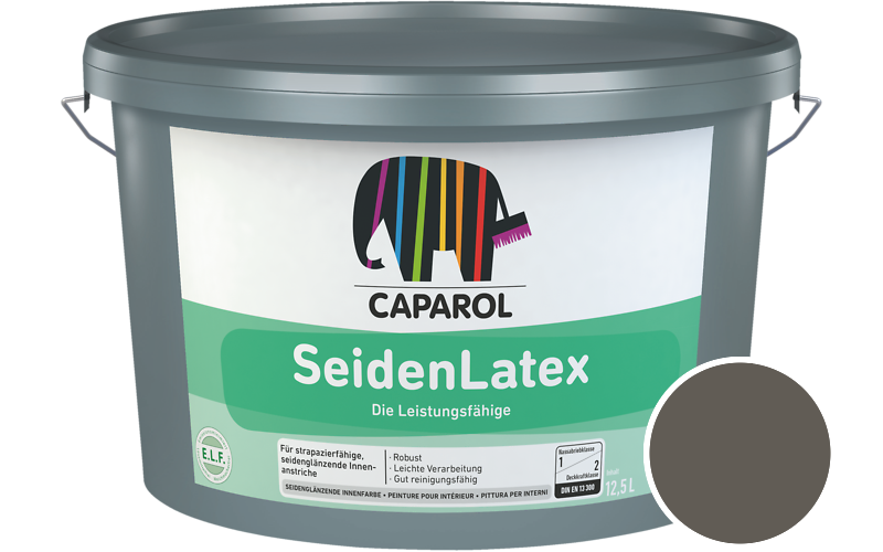 Caparol SeidenLatex 12,5L Latexfarbe / Getnt im Farbton Palazzo 70