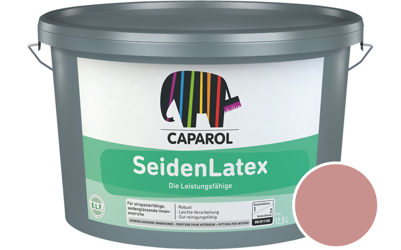 Caparol SeidenLatex 12,5L Latexfarbe / Getnt im Farbton Parma 13