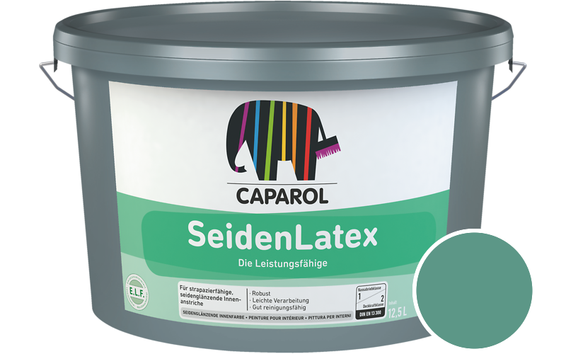 Caparol SeidenLatex 7,5L Latexfarbe / Getnt im Farbton Patina 110