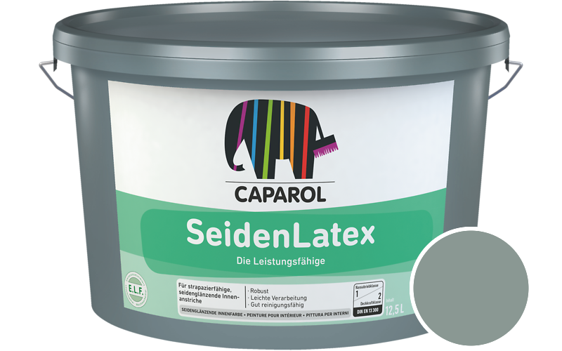 Caparol SeidenLatex 7,5L Latexfarbe / Getnt im Farbton Patina 50