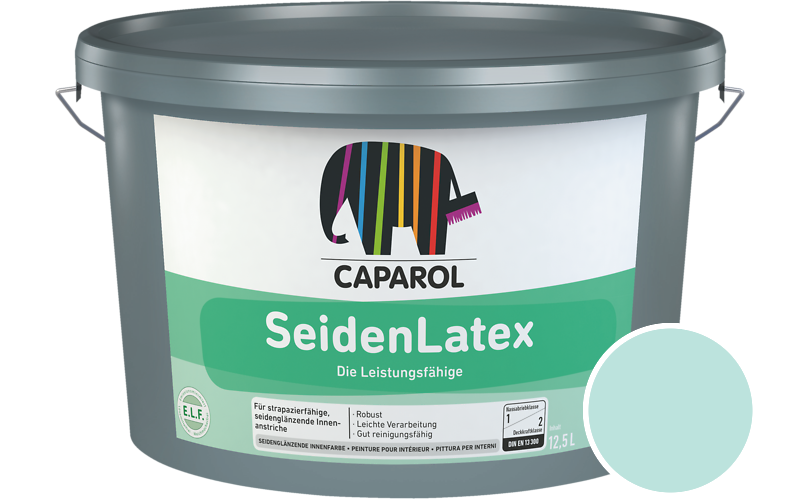 Caparol SeidenLatex 7,5L Latexfarbe / Getnt im Farbton Sardinien 16