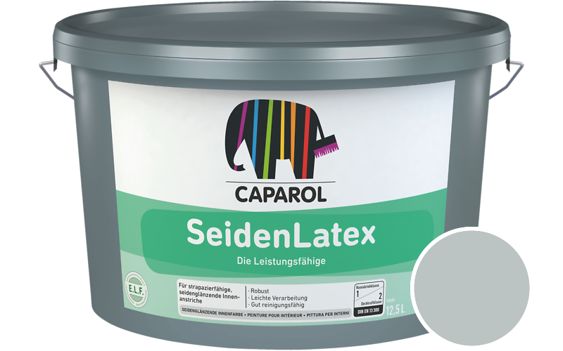 Caparol SeidenLatex 7,5L Latexfarbe / Getnt im Farbton Tibet 14