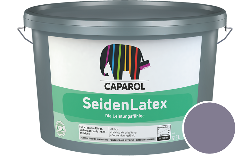 Caparol SeidenLatex 7,5L Latexfarbe / Getnt im Farbton Velvet 45