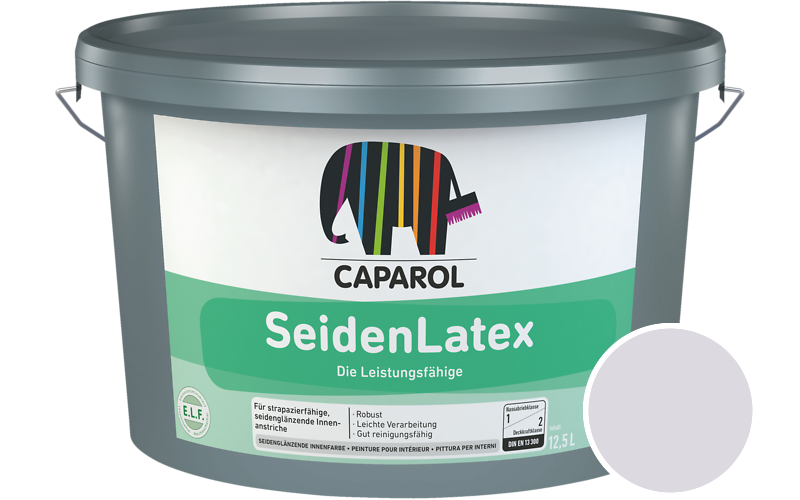 Caparol SeidenLatex 7,5L Latexfarbe / Getnt im Farbton Velvet 90