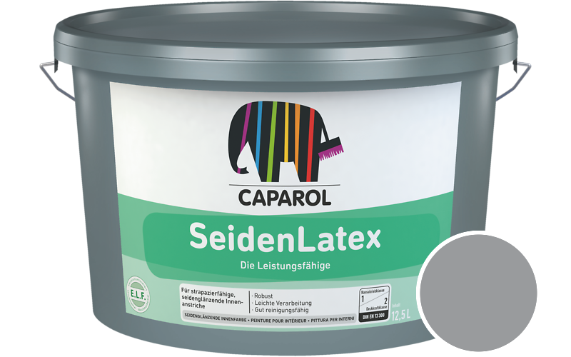 Caparol SeidenLatex 7,5L Latexfarbe / Getnt im Farbton Venato 35