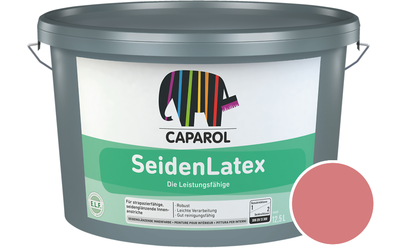 Caparol SeidenLatex 7,5L Latexfarbe / Getnt im Farbton Venezia 10
