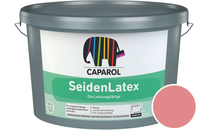 Caparol SeidenLatex 7,5L Latexfarbe / Getnt im Farbton Venezia 15