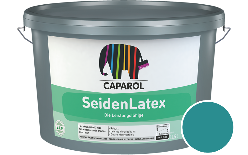 Caparol SeidenLatex 7,5L Latexfarbe / Getnt im Farbton Verona 135