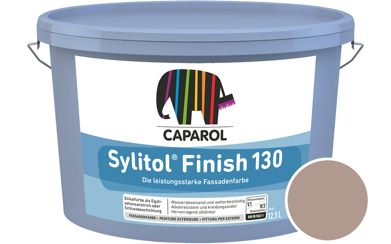 Caparol Sylitol Finish 130 7,5L Silikat-Fassadenfarbe / Get�nt im Farbton Aprico 5