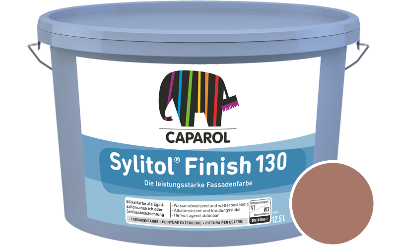 Caparol Sylitol Finish 130 7,5L Silikat-Fassadenfarbe / Get�nt im Farbton Cameo 100