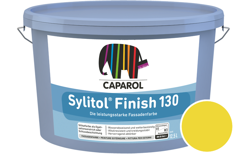 Caparol Sylitol Finish 130 12,5L Silikat-Fassadenfarbe / Getnt im Farbton Laser 50