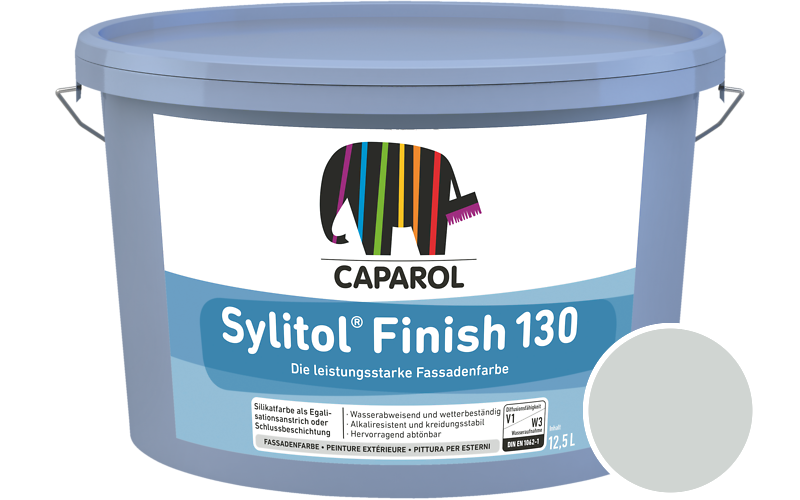 Caparol Sylitol Finish 130 7,5L Silikat-Fassadenfarbe / Getnt im Farbton Patina 25