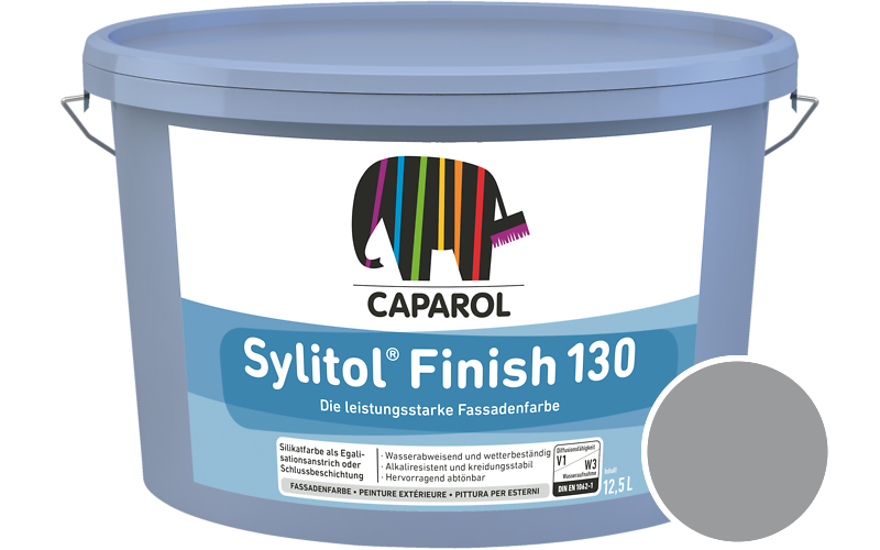 Caparol Sylitol Finish 130 7,5L Silikat-Fassadenfarbe / Getnt im Farbton Venato 35