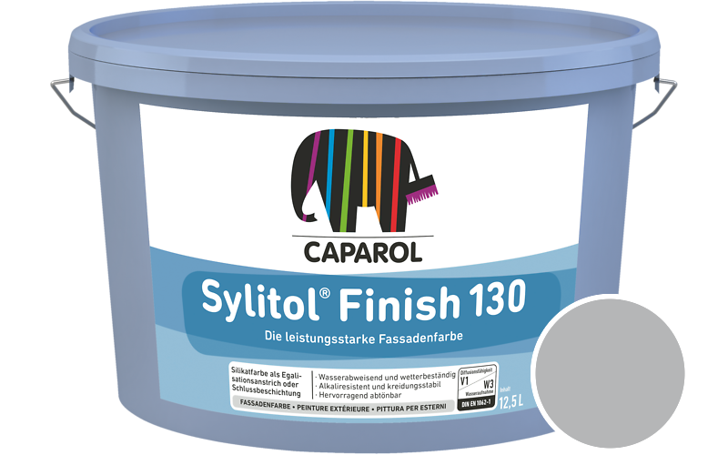 Caparol Sylitol Finish 130 7,5L Silikat-Fassadenfarbe / Getnt im Farbton Venato 45