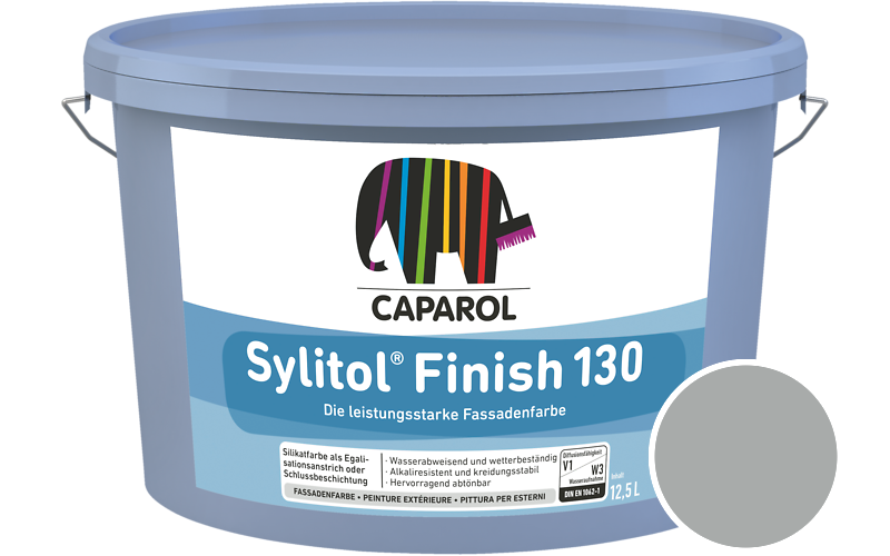 Caparol Sylitol Finish 130 7,5L Silikat-Fassadenfarbe / Get�nt im Farbton Verona 5
