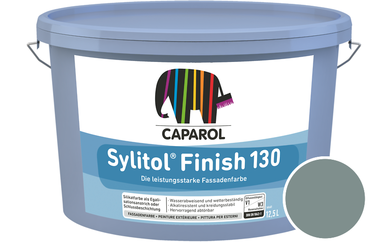 Caparol Sylitol Finish 130 7,5L Silikat-Fassadenfarbe / Getnt im Farbton Verona 75