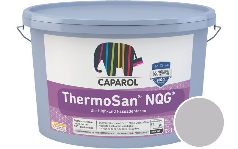 Caparol ThermoSan NQG 12,5L Fassadenfarbe / Getnt im Farbton Amethyst 20