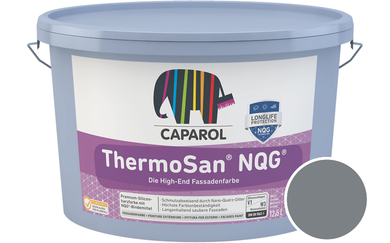 Caparol ThermoSan NQG 12,5L Fassadenfarbe / Get�nt im Farbton Arctis 10
