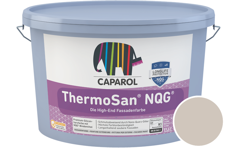 Caparol ThermoSan NQG 7,5L Fassadenfarbe / Getnt im Farbton Caramel 15