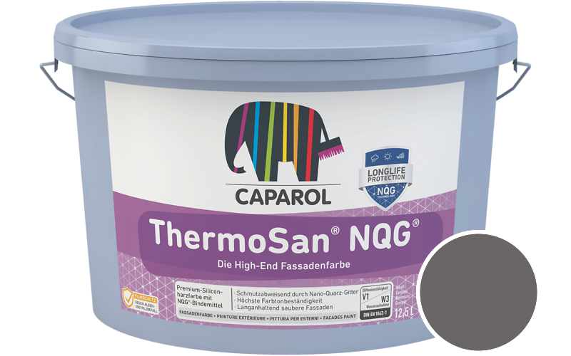 Caparol ThermoSan NQG 12,5L Fassadenfarbe / Getnt im Farbton Ferro 15