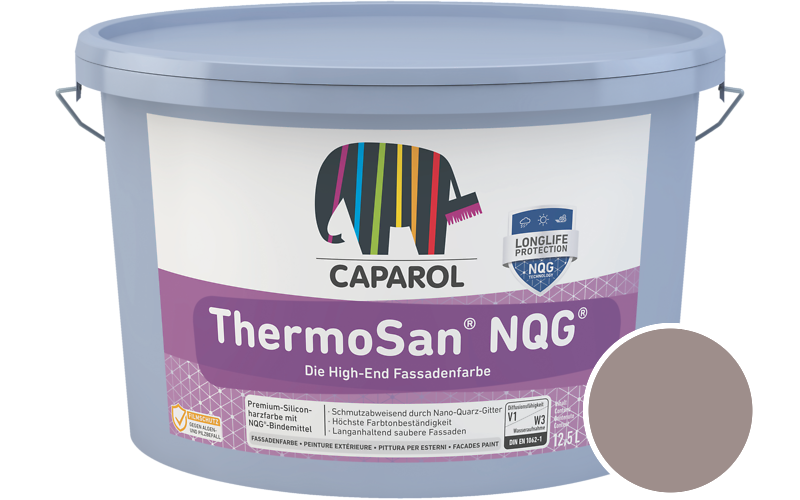 Caparol ThermoSan NQG 7,5L Fassadenfarbe / Getnt im Farbton Grenadin 20